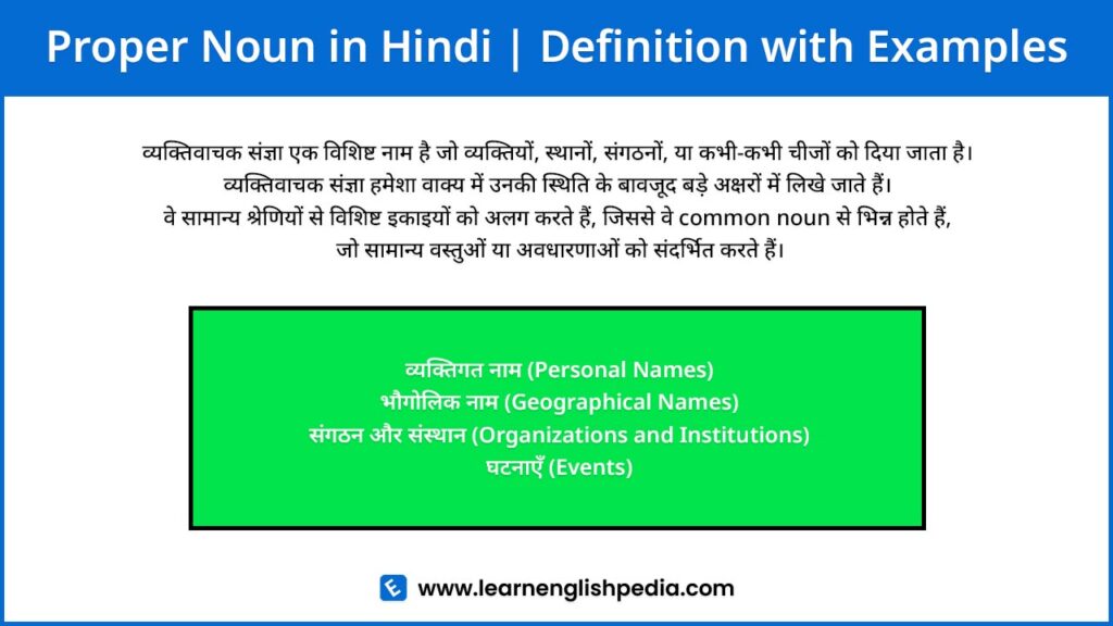 proper noun in hindi